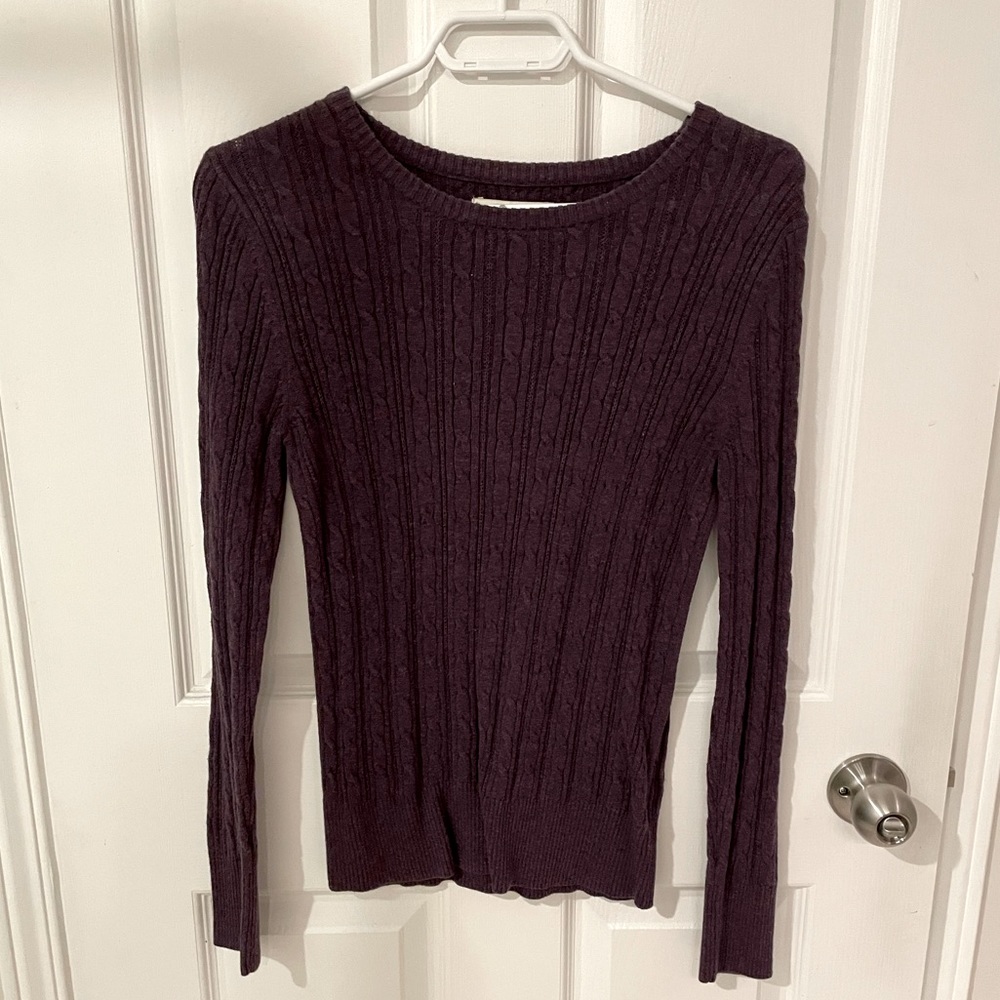 ☘️3/45 Sonoma Purple Sweater